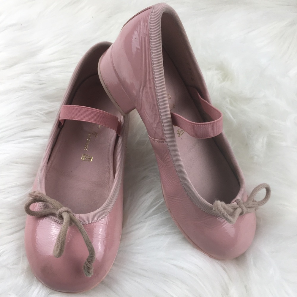 Pretty ballerinas shoes pink toddler girl size 28 flats Mary Jane
